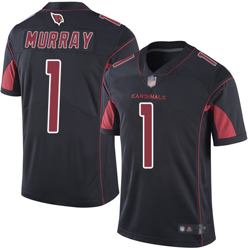 Arizona Cardinals Limited Black Men Kyler Murray Jersey NFL Football #1 Rush Vapor Untouchable